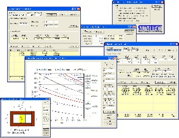 測定データ計算ソフトのGUI 画面